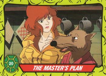 1990 Topps Ireland Ltd Teenage Mutant Hero Turtles #20 The Master's Plan Front