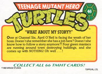 1990 Topps Ireland Ltd Teenage Mutant Hero Turtles #46 