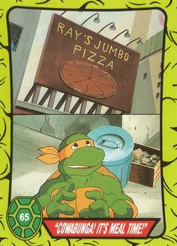 1990 Topps Ireland Ltd Teenage Mutant Hero Turtles #65 
