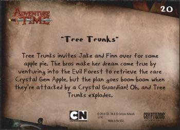2014 Cryptozoic Adventure Time #20 Tree Trunks Back
