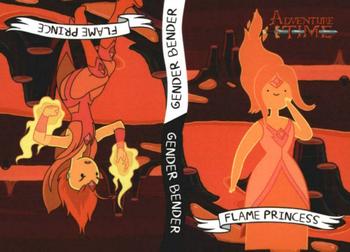 2014 Cryptozoic Adventure Time #42 Flame Prince / Flame Princess Front