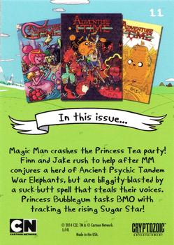 2014 Cryptozoic Adventure Time #11 Issue 15, Cover C Back