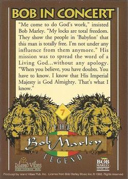 1995 Island Vibes The Bob Marley Legend #7 