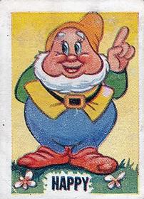 1955 Barratt Walt Disney Characters 1st Series #34 Happy Front