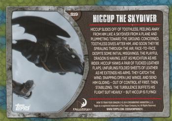 2014 Topps How to Train Your Dragon 2 #S19 Hiccup the Skydiver Back
