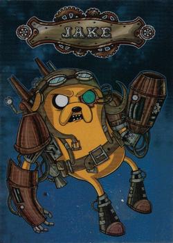 2014 Cryptozoic Adventure Time - Steam Punk Foil #SP-02 Jake the Dog Front
