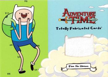2014 Cryptozoic Adventure Time - Totally Fabricated Wardrobe #TF-01 Finn the Human Front