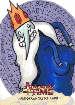 2014 Cryptozoic Adventure Time - Sketch Artists #NNO Ashleigh Popplewell Front