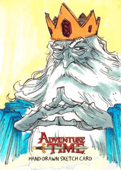 2014 Cryptozoic Adventure Time - Sketch Artists #NNO Erik Caines Front