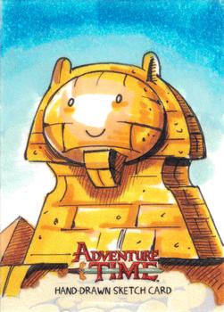 2014 Cryptozoic Adventure Time - Sketch Artists #NNO Mark Pingitore Front
