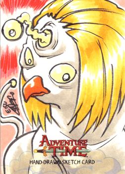 2014 Cryptozoic Adventure Time - Sketch Artists #NNO Remy Mokhtar Front