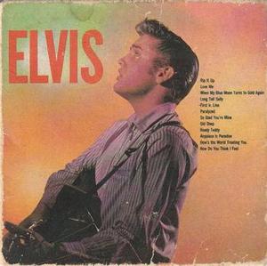 1981-83 Amurol Chu-Bops #45 Elvis Presley Front