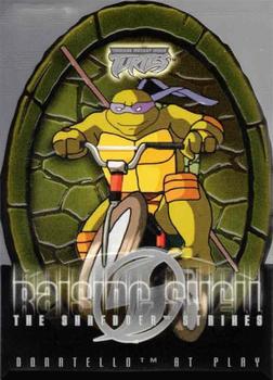 2003 Fleer Teenage Mutant Ninja Turtles 2: The Shredder Strikes - Raising Shell Cards #RS2 Donatello at Play Front
