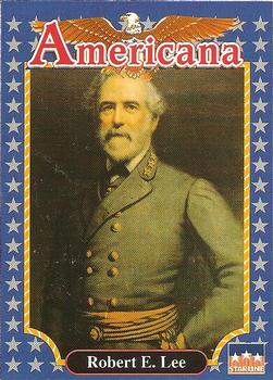 1992 Starline Americana #5 Robert E. Lee Front