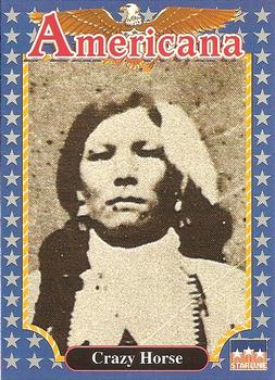 1992 Starline Americana #21 Crazy Horse Front