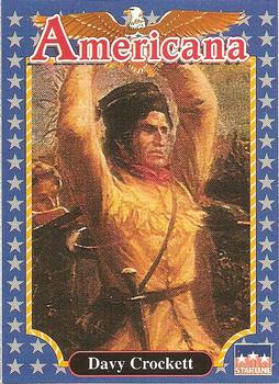 1992 Starline Americana #29 Davy Crockett Front