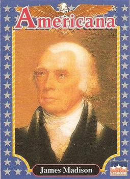 1992 Starline Americana #38 James Madison Front