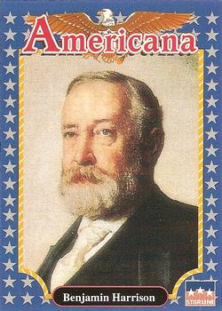 1992 Starline Americana #62 Benjamin Harrison Front