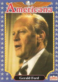 1992 Starline Americana #66 Gerald Ford Front