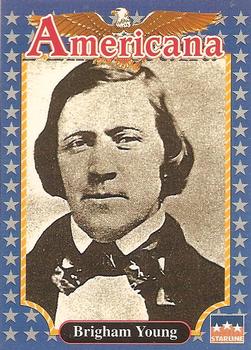 1992 Starline Americana #73 Brigham Young Front