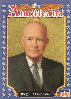 1992 Starline Americana #75 Dwight D. Eisenhower Front