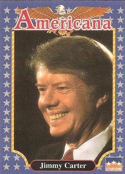 1992 Starline Americana #77 Jimmy Carter Front