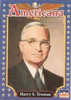 1992 Starline Americana #79 Harry S. Truman Front