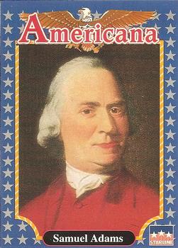 1992 Starline Americana #86 Samuel Adams   Front