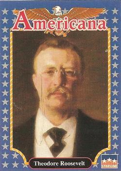 1992 Starline Americana #90 Theodore Roosevelt Front