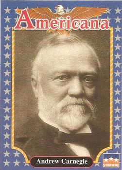 1992 Starline Americana #101 Andrew Carnegie  Front