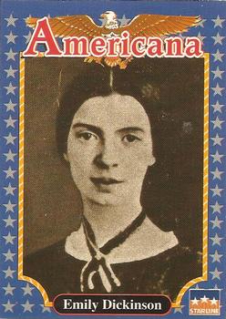 1992 Starline Americana #103 Emily Dickinson Front