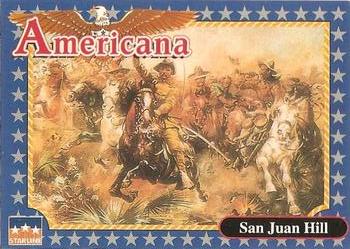 1992 Starline Americana #106 San Juan Hill Front