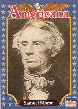 1992 Starline Americana #139 Samuel F.B. Morse Front
