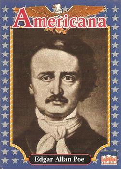 1992 Starline Americana #140 Edgar Allan Poe Front