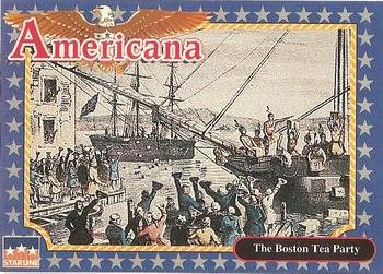 1992 Starline Americana #179 The Boston Tea Party Front