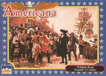 1992 Starline Americana #192 William Penn Front