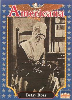 1992 Starline Americana #205 Betsy Ross Front