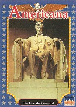 1992 Starline Americana #209 Lincoln Memorial Front