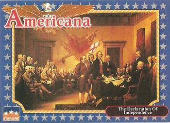 1992 Starline Americana #230 The Declaration of Independence Front