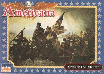 1992 Starline Americana #232 Crossing the Delaware Front