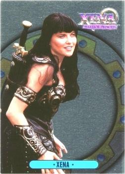 1998 Topps Xena: Warrior Princess - Foil #X1 Xena Front