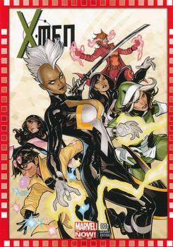 2013 Upper Deck Marvel Now! - Cutting Edge Covers Variants #128-TD X-Men #1 (Now!) Front