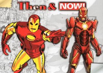 2013 Upper Deck Marvel Now! - Then & Now! #TN-LL Iron Man Front