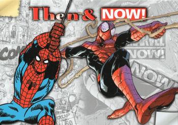 2013 Upper Deck Marvel Now! - Then & Now! #TN-LS Spider-Man Front