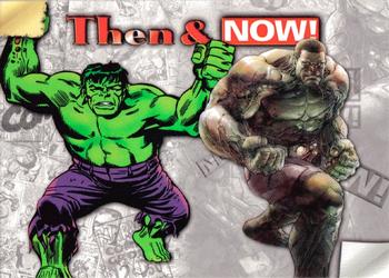 2013 Upper Deck Marvel Now! - Then & Now! #TN-LY Hulk Front