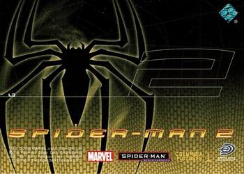 2004 Upper Deck Spider-Man 2 - Lenticular Cards #L3 Doctor Octopus Back