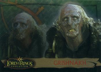 2006 Topps Lord of the Rings Evolution #24 Grishnákh Front