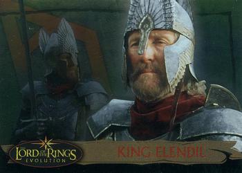 2006 Topps Lord of the Rings Evolution #28 King Elendil Front