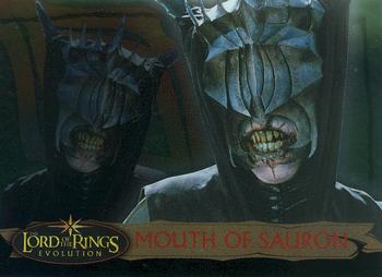 2006 Topps Lord of the Rings Evolution #33 Mouth of Sauron Front