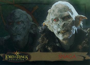2006 Topps Lord of the Rings Evolution #41 Snaga Front